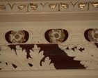Pictured is the detail of some of the molding in St Ann's Church, Dawson Street, Dublin, recently re-opened following refurbishment.