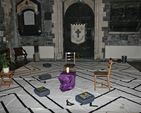 The Advent Prayer Labyrinth at Christ Church Cathedral. Further information on the labyrinth is available here: https://dublin.anglican.org/news/events/2010/10/advent_preparation_quiet_day_christ_church_cathedral.php