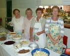 Ladies from Kill O' The Grange serve lunch at St. Mary's Home Autumn Fayre. Photo: Ted Morrissey
