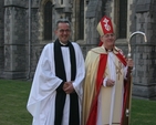 Pictured at the installation of the Very Revd Dermot Dunne as Dean of Christ Church Cathedral is the new Dean (left) with the Archbishop of Dublin, the Most Revd Dr John Neill.