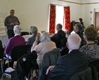 The Revd Garth Bunting, Residential Priest Vicar in Christ Church Cathedral, speaking at the Church's Ministry of Healing 'Quiet Day' in Mageough Home, Rathmines. The theme of the day was 'Transformation Through Healing’.