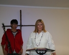Author and Evangelist Jackie Pullinger speaking in Redcross, Co Wicklow. 