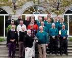 The teams in the annual clergy Church of Ireland versus Church of England Golf Tournament are pictured outside the clubhouse at Powerscourt Golf Club today (Wednesday April 30) with their captains, Archdeacon Ricky Rountree (Church of Ireland) and Archdeacon Paul Taylor (Church of England). 