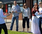 The Legato Singers, with guest Philip Hastie, lead the singing at the Diocesan Family Fun Day which took place in East Glendalough School, Wickow, on May 19. 