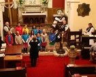The junior choir of St Matthias singing at the Thanksgiving service to mark 175 years of St Matthias Church, Killiney-Ballybrack.