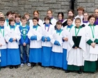 The successful award candidates in the 2012 Royal School of Church Music Voice for Life Awards: St Mary’s Pro–Cathedral, Dublin, St Bartholomew’s Church, Dublin and St Gall’s Church, Carnalea pictured outside St Bartholomew’s Church where the awards service was held. 