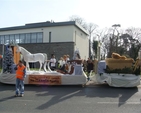 The Narnia float featuring Aslan at the St Patrick's Day Parade in Bray. The float which highlights the Through the Wardrobe interactive walk through of CS Lewis's the Lion the Witch and the Wardrobe, won best float in the Bray and Greystones Parades. Through the wardrobe will start in Christ Church Bray on 30 March.