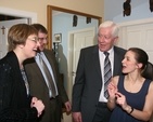 Pictured enjoying a joke at the blessing of the newly extended Vicarage in All Saints, Grangegorman are (left to right) the Revd Alan Rufli and his wife Gillian, the Revd Canon Robert Deane and Nicola Pierpoint.