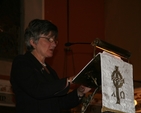 Ruth Mercer, All Ireland Mothers' Union President, speaking at the Festival Service, St Brigid's Church, Castleknock.