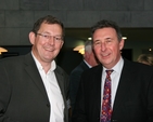 The Revd Ed Vaughan, (right) with Tom Slattery, Director of Operations at the Evangelical Alliance Ireland at the CS Lewis Lecture (organised by the Evangelical Alliance) in the Chester Beatty Library.
