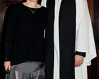 Canon Maurice Elliott and his wife Kirsten in Christ Church Cathedral following Maurice’s installation as 12th Canon. 