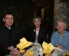 Pictured at a dinner for the Friends of Christ Church Cathedral are the Canon Pastor of the Cathedral, the Revd Canon Mark Gardner, Irene Hayes and Margaret Mack.