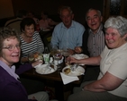 Pictured at the Narraghmore and Timolin with Castledermot and Kinneagh Parish BBQ in Crookstown Inn are (left to right) Helen Condell, Avril Gillatt, Walter Condell, Ken Stanley and Rowan Stanley.