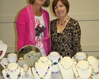 Jenny O'Regan and Carol Shaw, both from Zion Mothers’ Union branch, at Carol’s jewellery stand at the MU Young Members evening of ‘Beauty, Banter and Bliss’ in Taney Parish Centre, Dundrum.