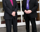 The Archbishop of Armagh, the Most Revd Alan Harper and the Archbisop of Dublin, the Most Revd Dr Michael Jackson, at the Bishops’ Conference on Human Sexuality in the Context of Christian Belief at the Slieve Russell Hotel in Cavan. 