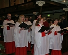 Members of the choir pictured at the Civic Carol Service in St Ann's Church, Dawson Street. 