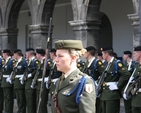 The Honour Guard of Army Cadets at the National Day of Commemoration in the Royal Hospital Kilmainham.