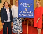 The Greystones Mothers’ Union branch displayed their new banner for the first time at the Mothers’ Union Dublin and Glendalough Diocesan Festival Eucharist which took place in St Patrick’s Church in Greystones on Tuesday September 10. The banner was made by Elizabeth McHugh in memory of Joan Pike who lived in Greystones and was All Ireland Mothers’ Union President from 1971 to 1977. 