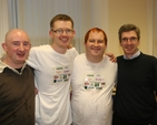 Pictured after they got their beards shaved for charity (Bishops Appeal) are ordinands in the Church of Ireland Theological Institute (left to right) Jon Scarffe, Jonathan Campbell-Smyth, Martin O'Kelly and Alistair Morrison.