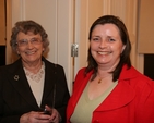Joan Darling and Jenni Nolan at the reception following the blessing and the re-dedication of Tullow Parish Rectory.
