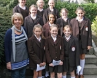 Girls and staff from Alexandra College Junior School at the Dublin & Glendalough Diocesan Primary Schools Service