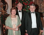 Rhona & Brian Bradshaw and Terence Coghlan at the recent ‘Bid to Save Christ Church’ Ball in Castle Durrow, Durrow, Co Laois.