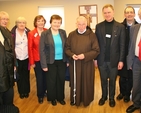 Members of the Chaplains’ Network at Third Level pictured at the Capuchin Day Centre for Homeless People, Dublin 7, with the centre’s founder, Brother Kevin Crowley. The visit was organized as part of the chaplains’ 2011 conference. 