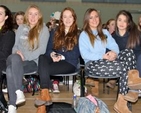 Some of the students attending the TY Advance Day in Taney Parish Centre on November 21. 