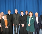 Pictured is the Revd Canon Des Sinnamon with fellow clergy of Taney parish and some of the Curates who served there during Des's 25 years of Ministry there. (left to right) the Revd Sonia Gyles, the Revd Ivan Moore, Trilly Keilty (lay Reader), the Revd Stephen Farrell, the Revd Canon Des Sinnamon, the Revd Niall Sloane, the Revd Peter Campion, Sarah Mary (Lay reader), the Revd George Dyke and the Revd Canon David Moynan.