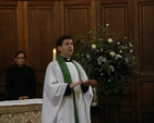 The Revd Darren McCallig speaking at the 'Virtues and Vices' service in Trinity Chapel.