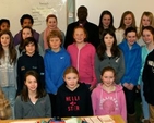 Bishop Hilary Adeba of Yei in South Sudan with 6th class pupils at Delgany NS and their teacher Ms McCormack. The Bishop was visiting Delgany Parish which is one of the Irish parishes partnered with his diocese. The Bishop was in Ireland with CMS Ireland and the Diocese of Connor to strengthen links between his diocese and its Irish partners.
