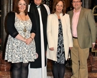 Canon Robert Deane is pictured with his wife Anne and family members following the service in which he was installed as Canon Treasurer of Christ Church Cathedral. 