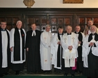 Clergy pictured at the Irish Cancer Society Ecumenical Service in Christ Church Cathedral.