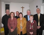Pictured at the ecumenical lenten lecture in Rathfarnham on the Church and Education are (Back row left to right) Fr Gerry Kane, the Revd Ted Woods, Rector of Rathfarnham, Monsignor Dan O’Connor of the Catholic Primary School Management Association and Paul Rowe of Educate Together. (front Row left to right are event organizers Sylvia Thompson, Joan Forsdyke and Bridget Hanratty.