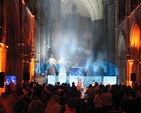The colourful scene at 2007 Essential at Christ Church Cathedral.