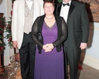 The Very Revd Dermot Dunne and the Revd Garth Bunting with Mrs Lesley Rue at the recent ‘Bid to Save Christ Church’ Ball in Castle Durrow, Durrow, Co Laois.