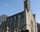 Canon Patrick Comerford, Director of Spiritual Formation at the Church of Ireland Theological Institute, and the Revd Canon Horace McKinley, Rector, pictured following the 3Rock Churches Environmental Group ‘Water Awareness Sunday' Ecumenical Service in Whitechurch Parish Church.