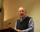 The Dean of Sydney, Phillip Jensen speaking in Irish Church Missions, Immanuel Church, Bachelor's Walk, Dublin.