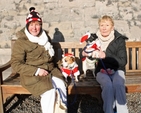 Carmel Maher with Bobbie and Ann Gahan with Gipsy at the Christ Church Cathedral Charity Carol Service in aid of Peata – Providing a Pet Therapy Service to caring institutions in Dublin,
