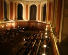 Pictured is the scene in Trinity College Dublin Chapel for the Opera Theatre Company's Concert in aid of the Dublin Simon Community.