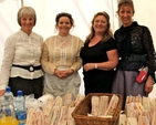 Elizabeth Rountree, Jackie Gallagher, Audrey Dalton and Carol Boland in charge of the refreshments at the Enniskerry Victorian Field Day. 
