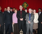 Some of the clergy and lay people present at the Ecumenical Service hosted by the Indian Orthodox Church in St George and St Thomas. Amongst those present from the Church of Ireland are the Archbishop of Dublin, the Most Revd Dr John Neill (Centre), the Revd Canon Katharine Poulton (centre right) and the Revd Obinna Ulogwara (left). Others present include Major Gordon Fozzard of the Salvation Army, Fr Godfrey O'Donnell of the Romanian Orthodox Church, Fr David Lonergan of the Antiochian Church and Fr Koshy Vaidyan of the Indian Orthodox Church.