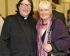 The Revd Olive Donohoe and Alice Leahy of homelessness charity, Trust, in Athy Parish Centre. 
