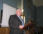 Monsignor Dan O’Connor of the Catholic Primary School Management Association speaking at the Lenten Lecture series in Rathfarnham on the Churches and Education.