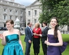 Pictured (foreground) at the launch of a concert in Trinity College Dublin in aid of the Dublin Simon Community are (left to right) Chloe Hinton and Rachel Kelly of the Opera Theatre Company's Young Associate Artists Programme. In the backgound (left to right) are Sam McGuinness, CEO of the Dublin Simon Community, Virginia Kerr who will be performing at the concert and the Revd Darren McCallig, Chaplain at Trinity College Dublin. The concert will take place on 10 September 2009 and tickets (EUR30) are available from the Chaplaincy at the College (email mccalld@tcd.ie)