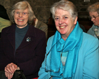 Noreen Slazenger and Sheila Cleary at the 4 Cellos concert in Calary Church.