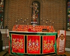The Indian altar in St George and St Thomas' Church, Cathal Brugha Street, Dublin 1. The St George and St Thomas Parish Profile is featured in the May edition of The Church Review.