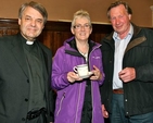 Canon Patrick Lawrence, Anne Lawrence and Archdeacon Anthony Previte at the launch of Patrick Semple’s new novel Transient Beings in the Knox Hall, Monkstown. 