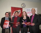 Pictured at the launch of JUMP, a new CIYD initiative for 18-30 year olds are (left to right) David Brown, CIYD Youth Ministry Co-ordinator, the Rt Revd Richard Henderson, Bishop of Tuam, Killala and Achonry and President of CIYD, Catherine Little, CIYD Year Out Co-ordinator and the Archbishop of Armagh, the Most Revd Alan Harper.