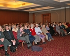 Attendees pictured at Judge Catherine McGuinenss’s ‘Law and Morality’ lecture in Stillorgan Park Hotel as part of the Booterstown and Mount Merrion Parishes Series of Ecumenical Lenten Talks.